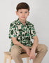 KIDS JUSTIN SHIRT (EMERALD GREEN)